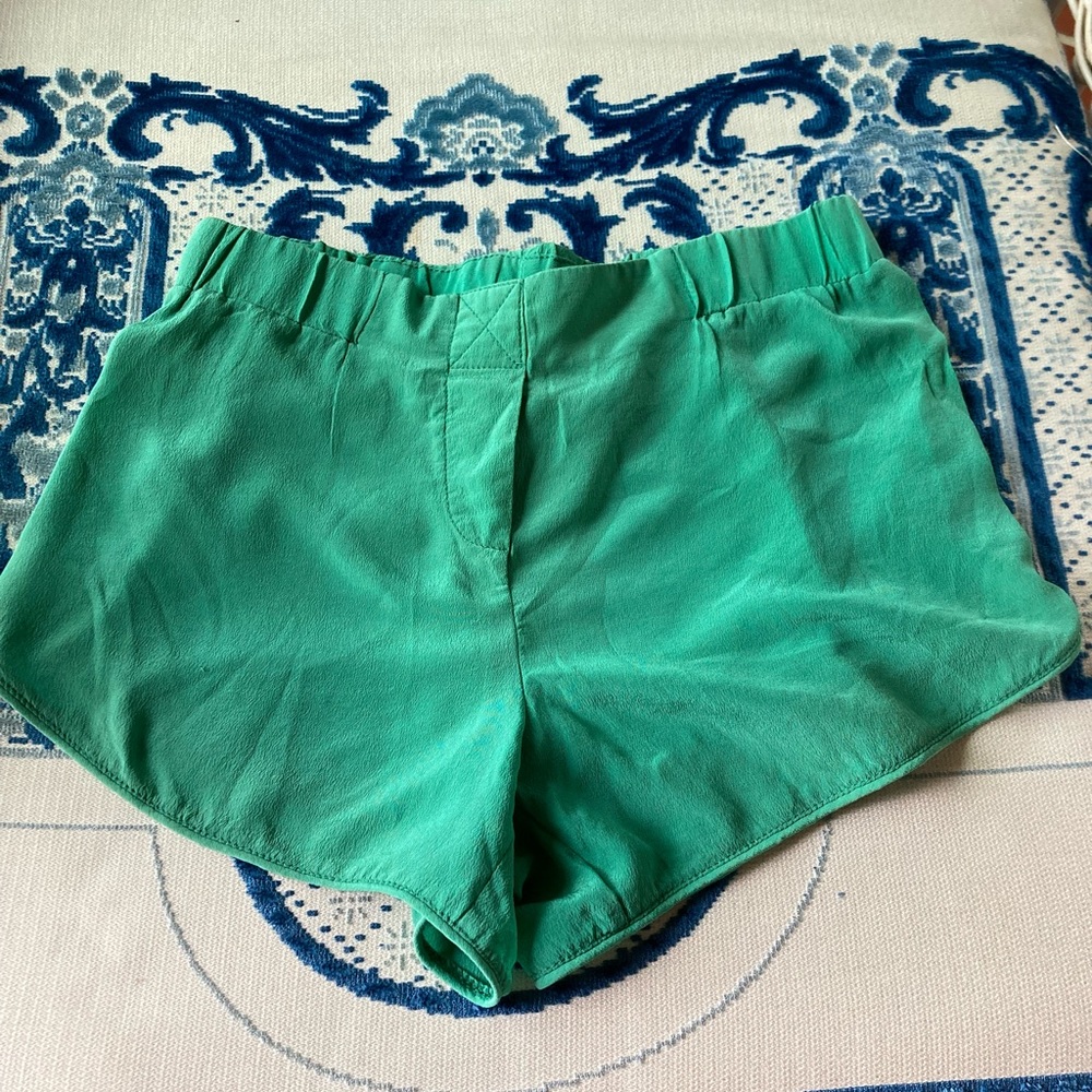 TOPSHOP Boutique Silk shorts